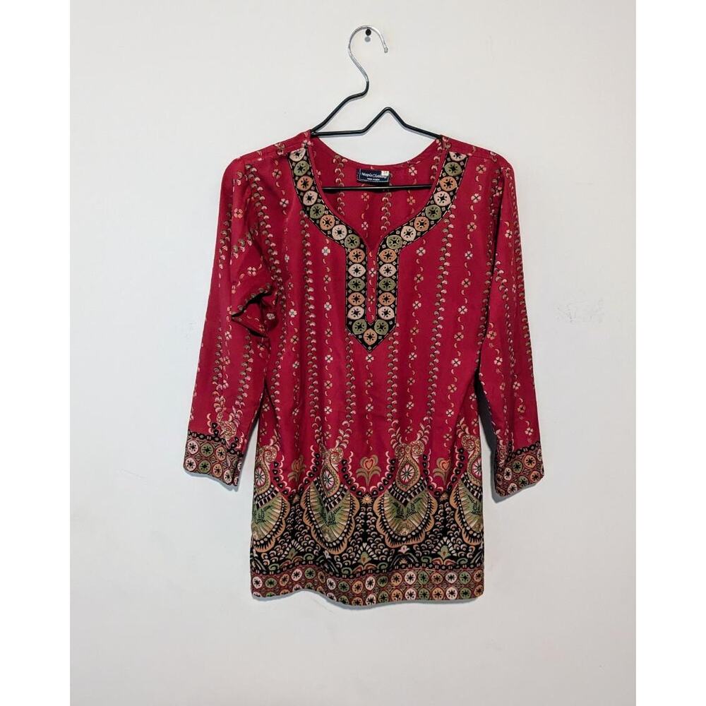 India Kurti Maple Clothing Top Tunic Dress
